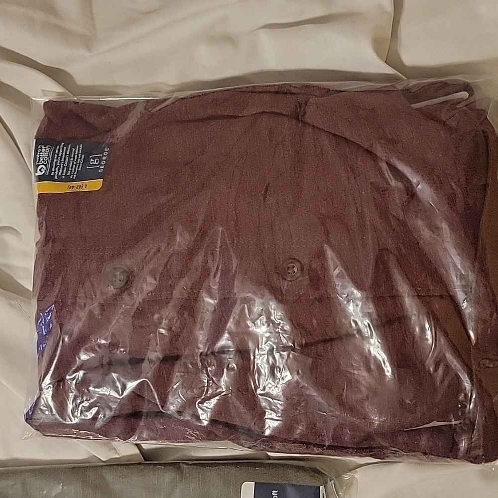 Ls knit button down Henley